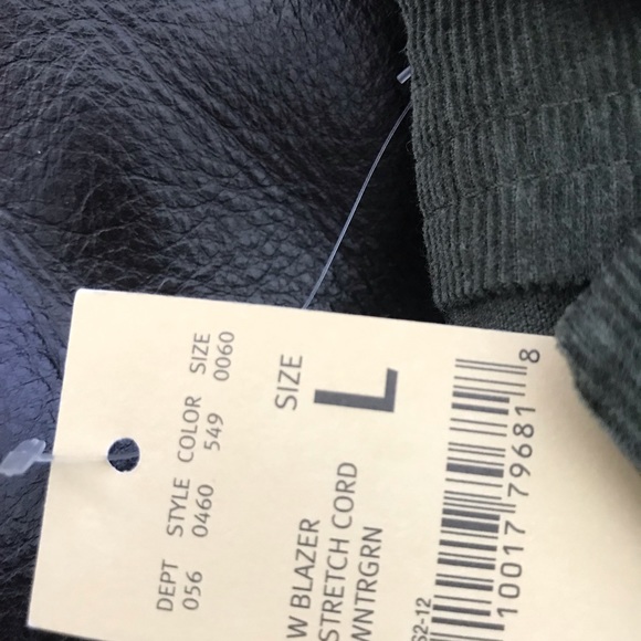 NWT Wintergreen Corduroy Jacket - Picture 4 of 8